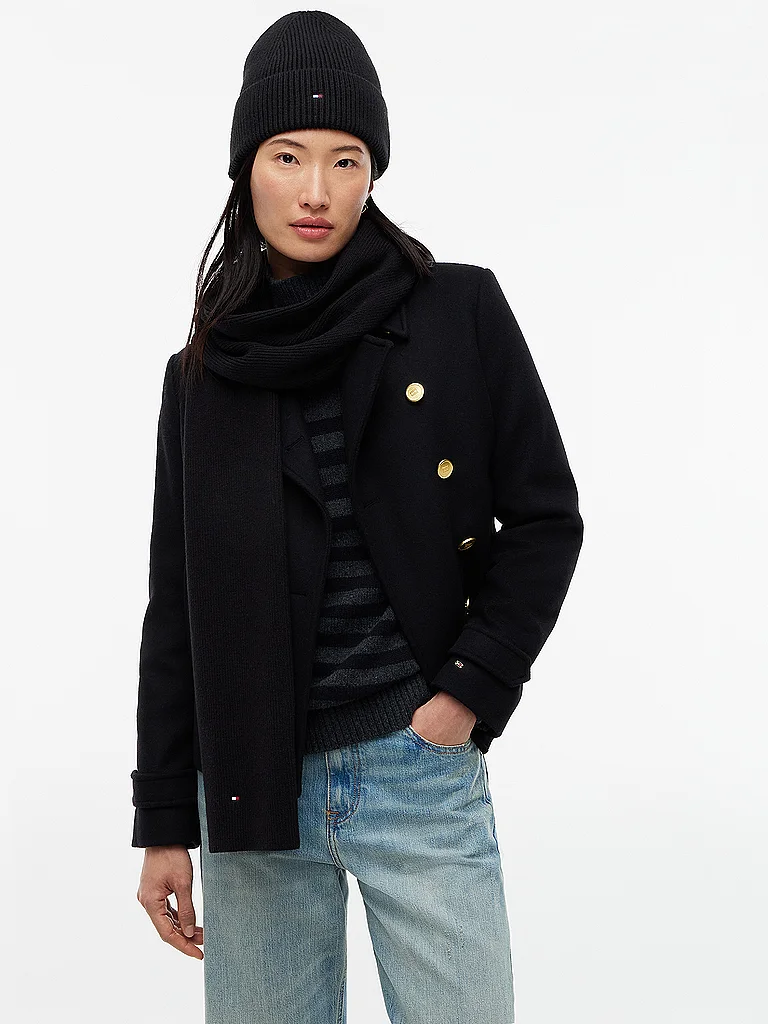 TOMMY HILFIGER Ensemble 2 pièces bonnet et écharpe camel - vue 6